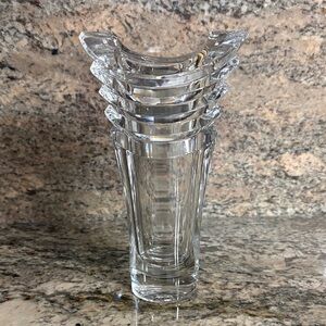 Lenox ovation crystal Azar bud Vase 7 inches VINTAGE